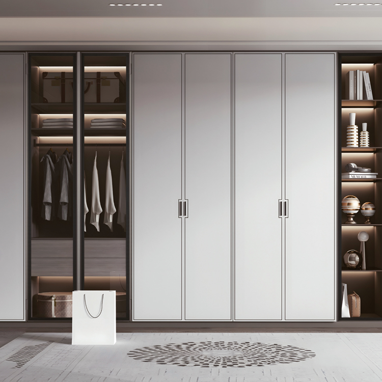 25mm 270° Pin-Hinge Glass Wardrobe Door