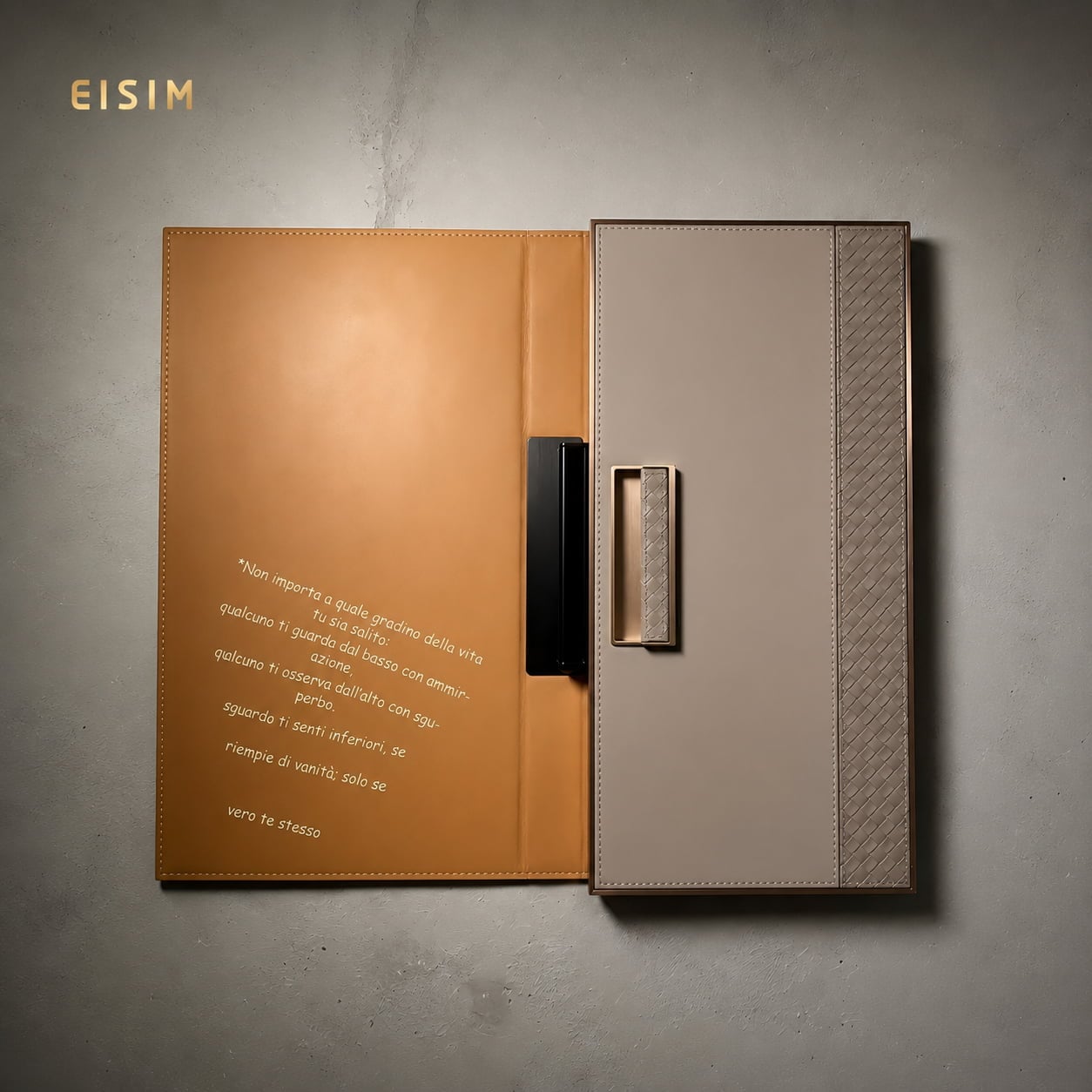 Customizable High-End Leather Wardrobe Door Systems for Villa & Hotel Projects