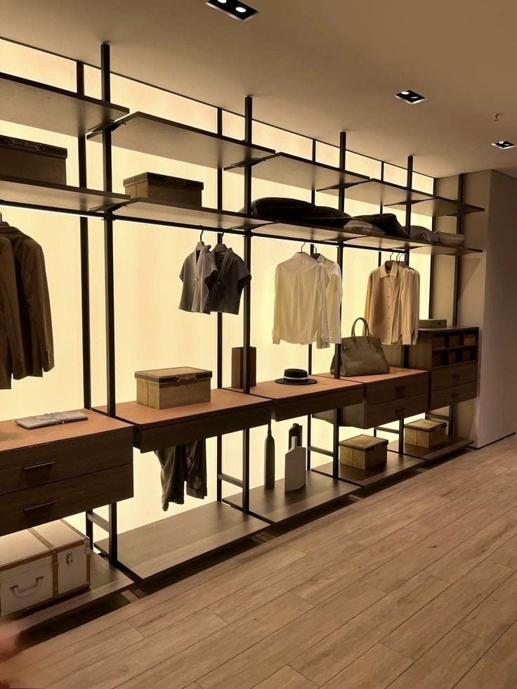 Implementing Walk-In Wardrobes with Lighting