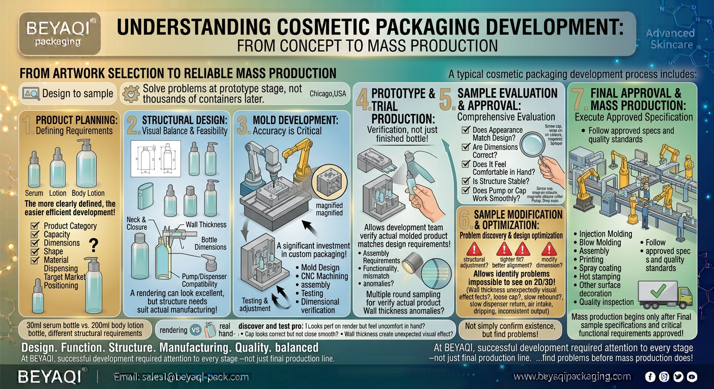From Concept To Mass Production: How Cosmetic Packaging Is Developed