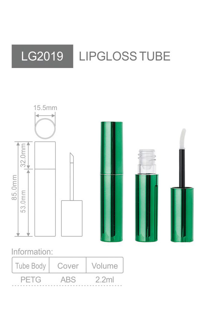 lg2019 mini clear round lip gloss tube  small size sample lip gloss packaging for liquid lipstick  private label cosmetic brands oem manufacturer-1