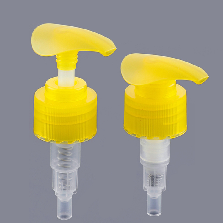 L5011 Colore personalizzato 24/410 28/410 Pompa dosatrice standard in plastica filettata per bottiglie, Pompa lozione 24/410 Bianca