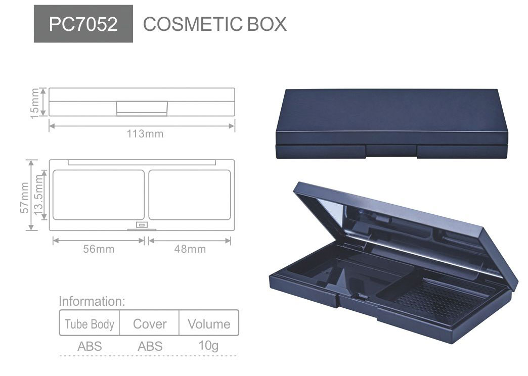 pc7052 factory supply made in china sell well luxury eyeshadow caseeyeshadow compact caseeyeshadow palette case-1