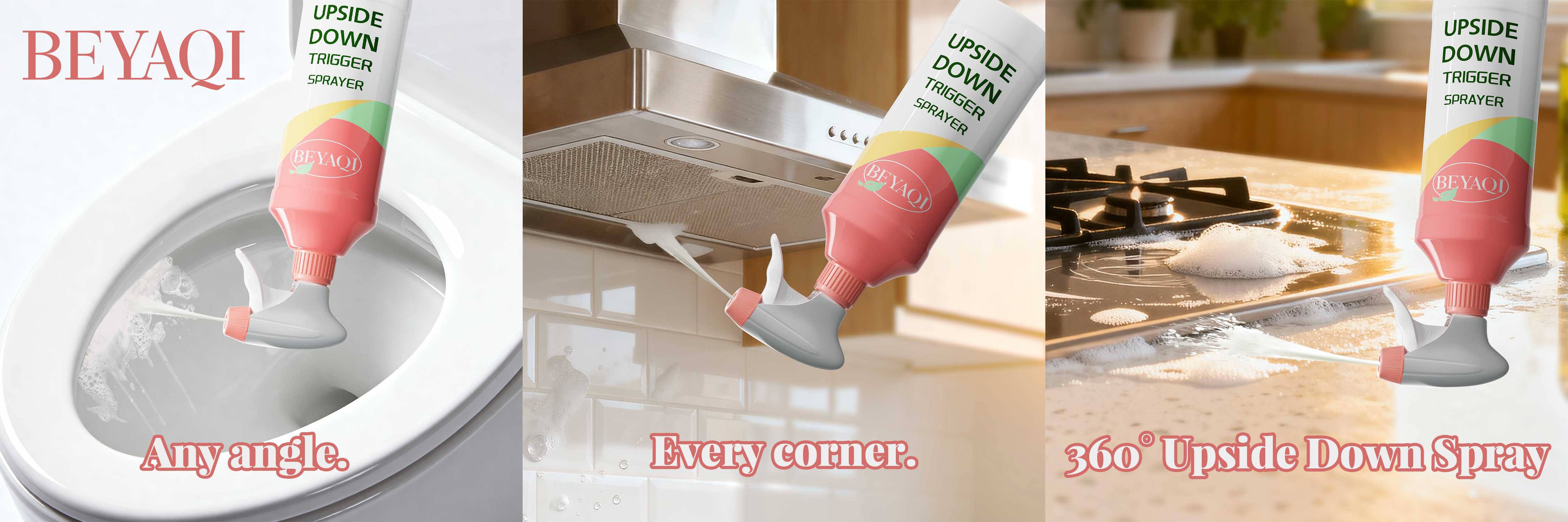 Why The Upside Down Trigger Sprayer Is The Future of Home Cleaning Packaging