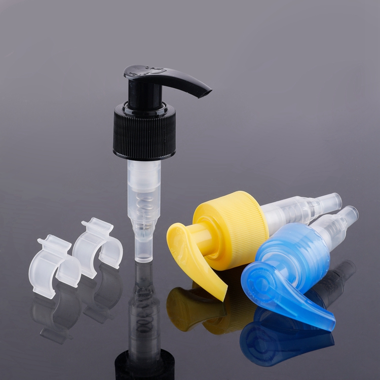 L5200 Clean Packaging Manufacture Customizable PCR Black Liquid Dispenser Clip Lock Plastic Body 28mm Lotion Pump,28 410 Lotion Pump details