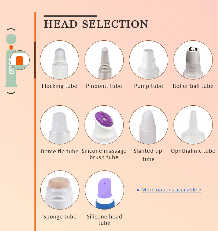 RT Facial Cleanser Eye Cream Liquid Soap Shampoo Plastic Face Mask Skin Care Serum Body Lotion Soft Cosmetic Packaging Squeeze Tube manufacture