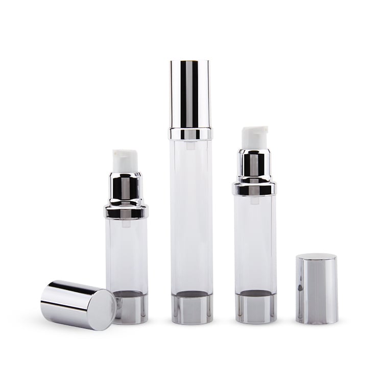 A10 Walang Laman na Kosmetiko 15ml 20ml 30ml Lotion Airless Pump Bottle, Serum Cream na Botelya ng Kosmetiko, Luxury Airless Spray Pump Bottle