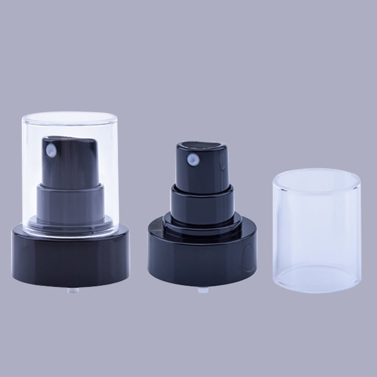 L5530 Manufacturer 24mm Black Cosmetic Press Liquid Foundation Pump,plastic Treatment Pump Black,20/410 Treatment Pump Black