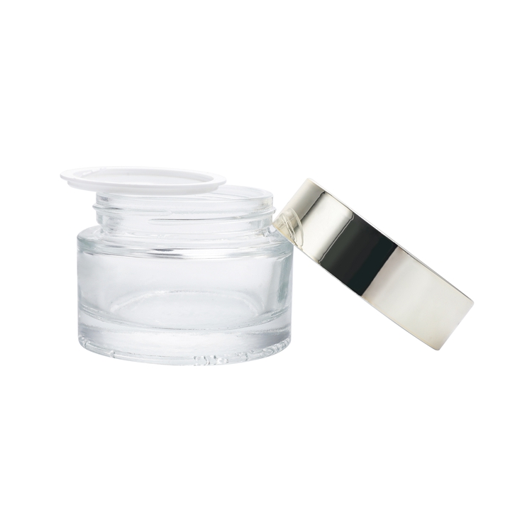 GB111 Custom 50g Luxury Cosmetic Jars Empty Cosmetic Body Face Cream Container Skin Care Jar With Lid supplier