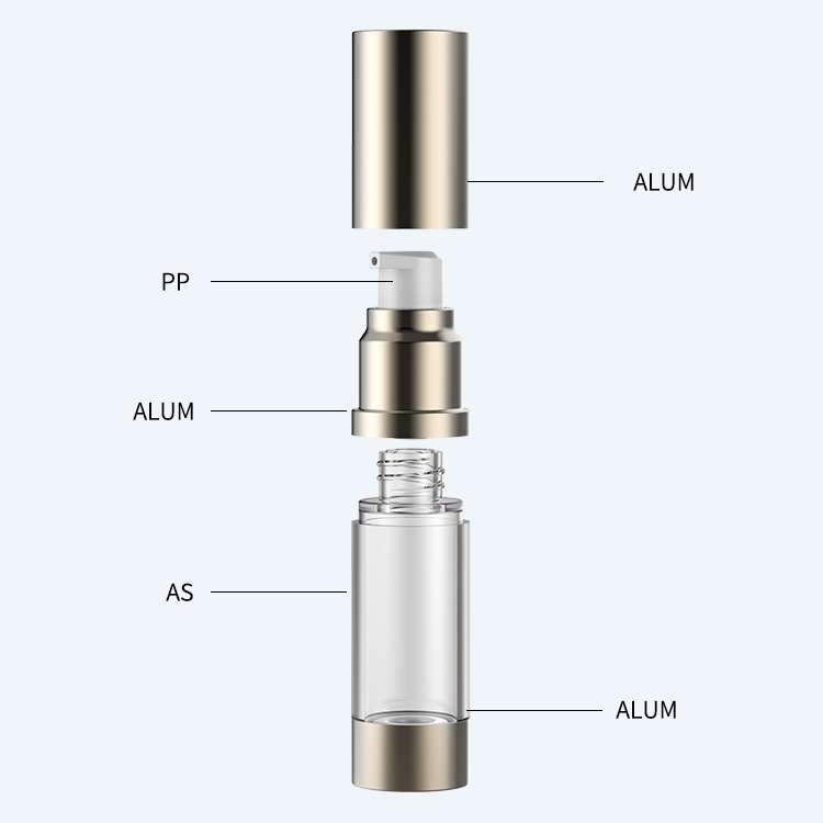 a19 30ml 50ml 100ml 120ml pp airless bottles sunscreen cream face cleanser screw cap pump bottle with skincare packaging-1