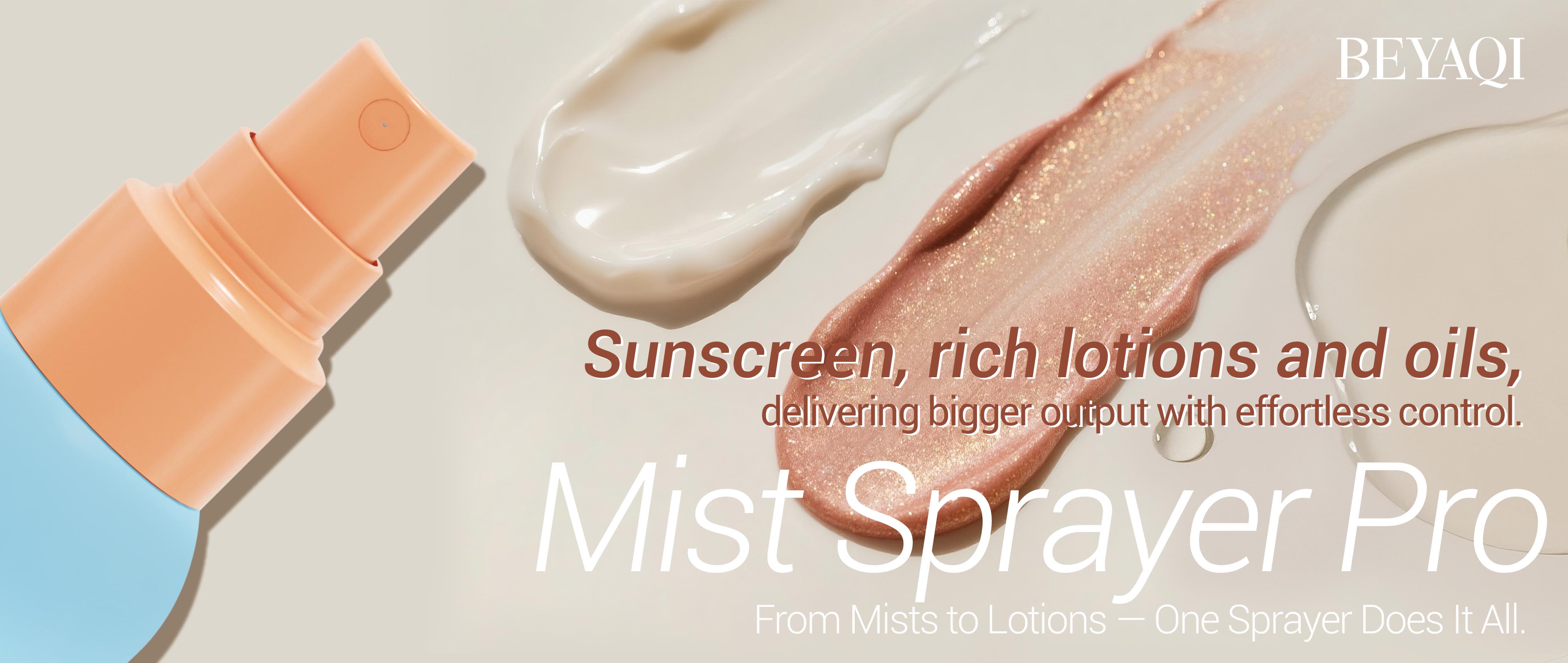 M6030 OEM Custom Wholesale Hand Sanitizer Face Moisturizer Portable Sunscreen Rich Lotion Oils Innovative Misty Sprayer Pro manufacture