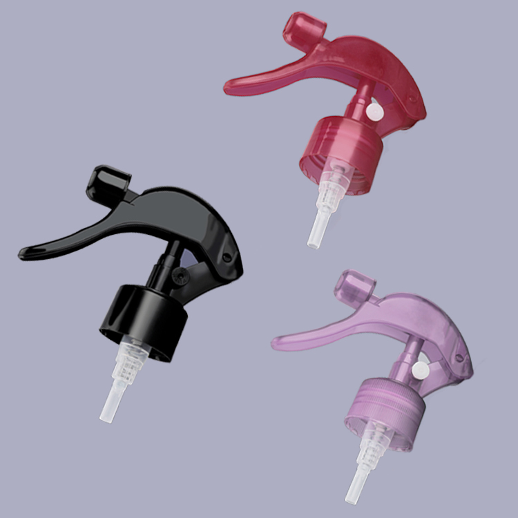 T2806 Erogatore manuale pompa colorato alla moda, nuovo erogatore con grilletto per prodotti chimici, erogatore manuale mini in plastica 0,6cc 24/410 24/415 28/410