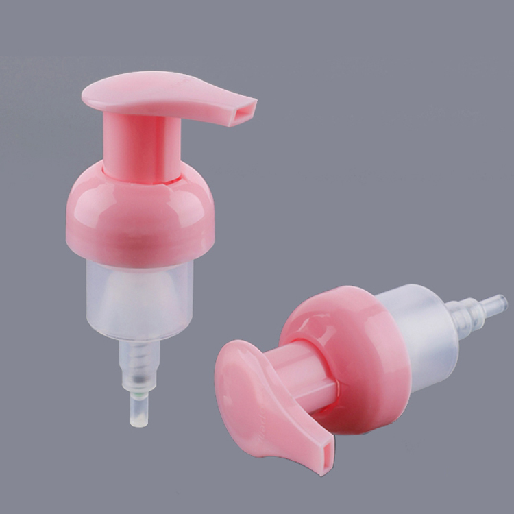 L5904A Fabrikpreis Gesichtsreiniger 0,8 cc 1,6 cc 40/400 Kundenspezifische Kunststoff-Schäumpumpe Flasche, 40 mm klare Schäumpumpe Flasche, Seifenschaum-Pumpe Flasche