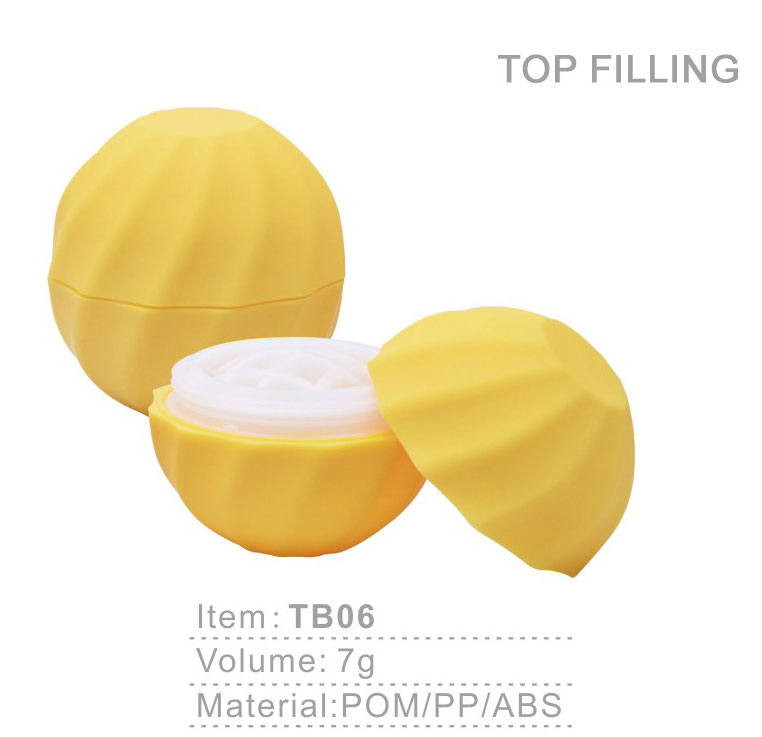 tb06 biodegradable cosmetic lip balm 7g twist up deodorant solid fragrance stick tube packaging container-1