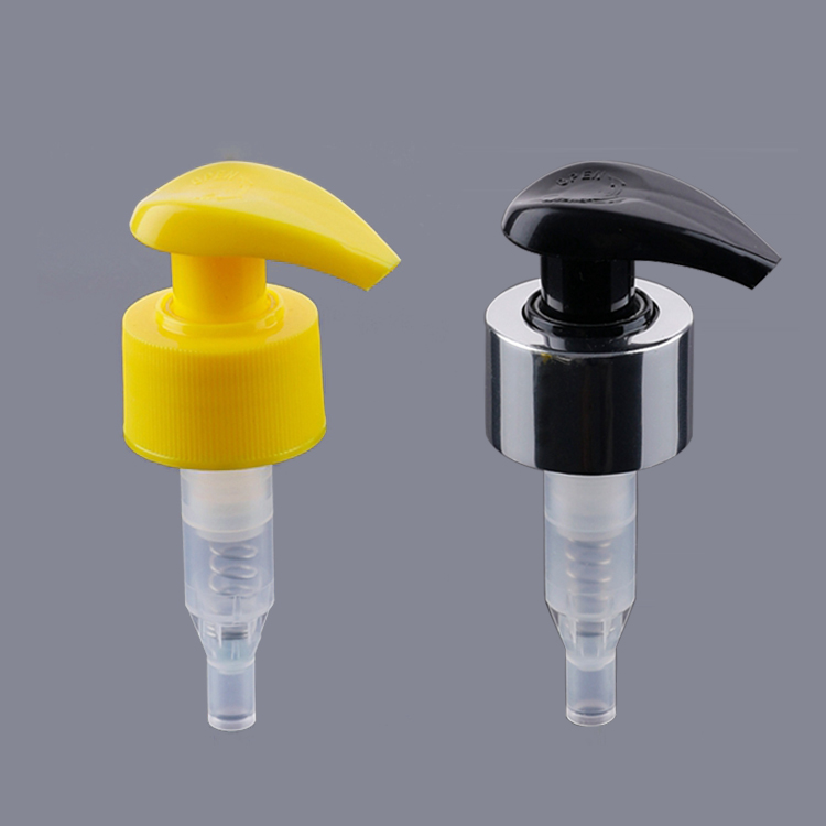 L5260 24/410 24/415 28/400 28/410 Dispensatore antigoccia per liquidi Pompa di plastica con blocco sinistro e destro per shampoo, Pompa lozione sinistra e destra