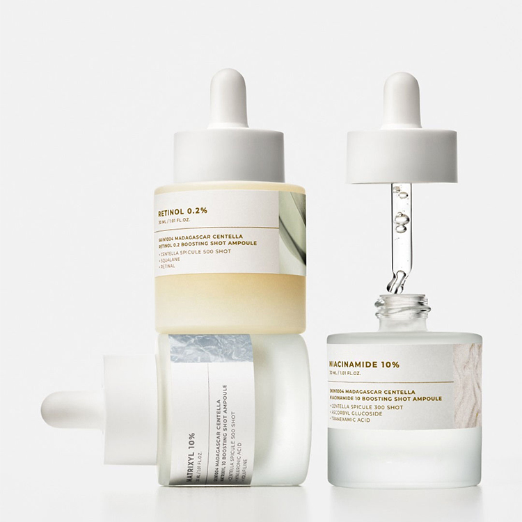 Produzione di bottiglie in vetro OEM per cosmetici