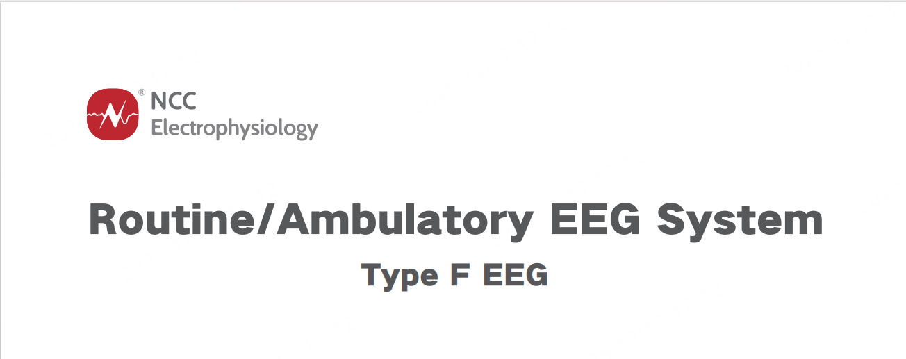 Routine Ambulatory EEG System Type F EEG