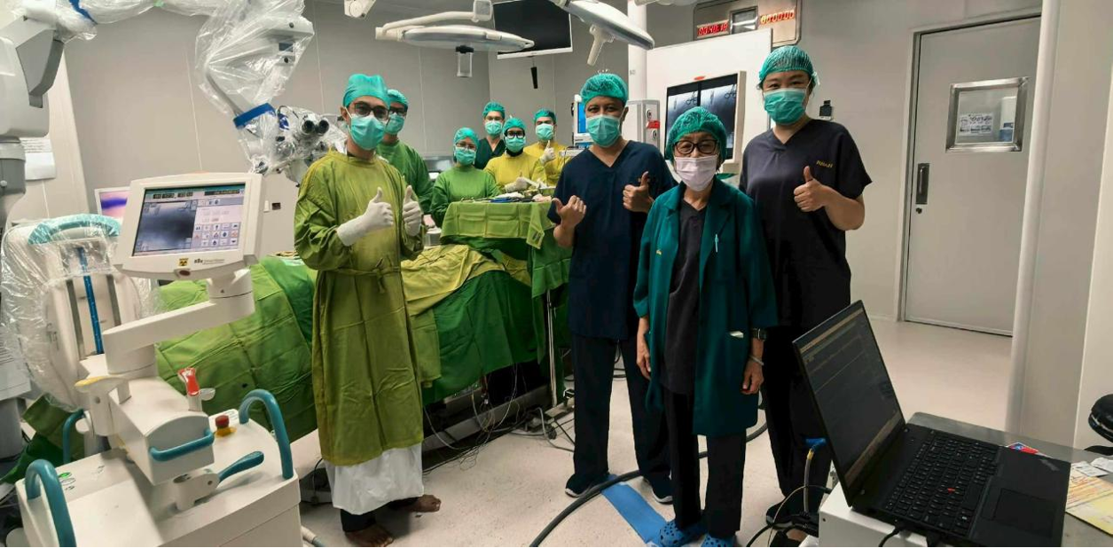 On-site Technical Support for  Intraoperative Neuromonitoring System in Indonesia