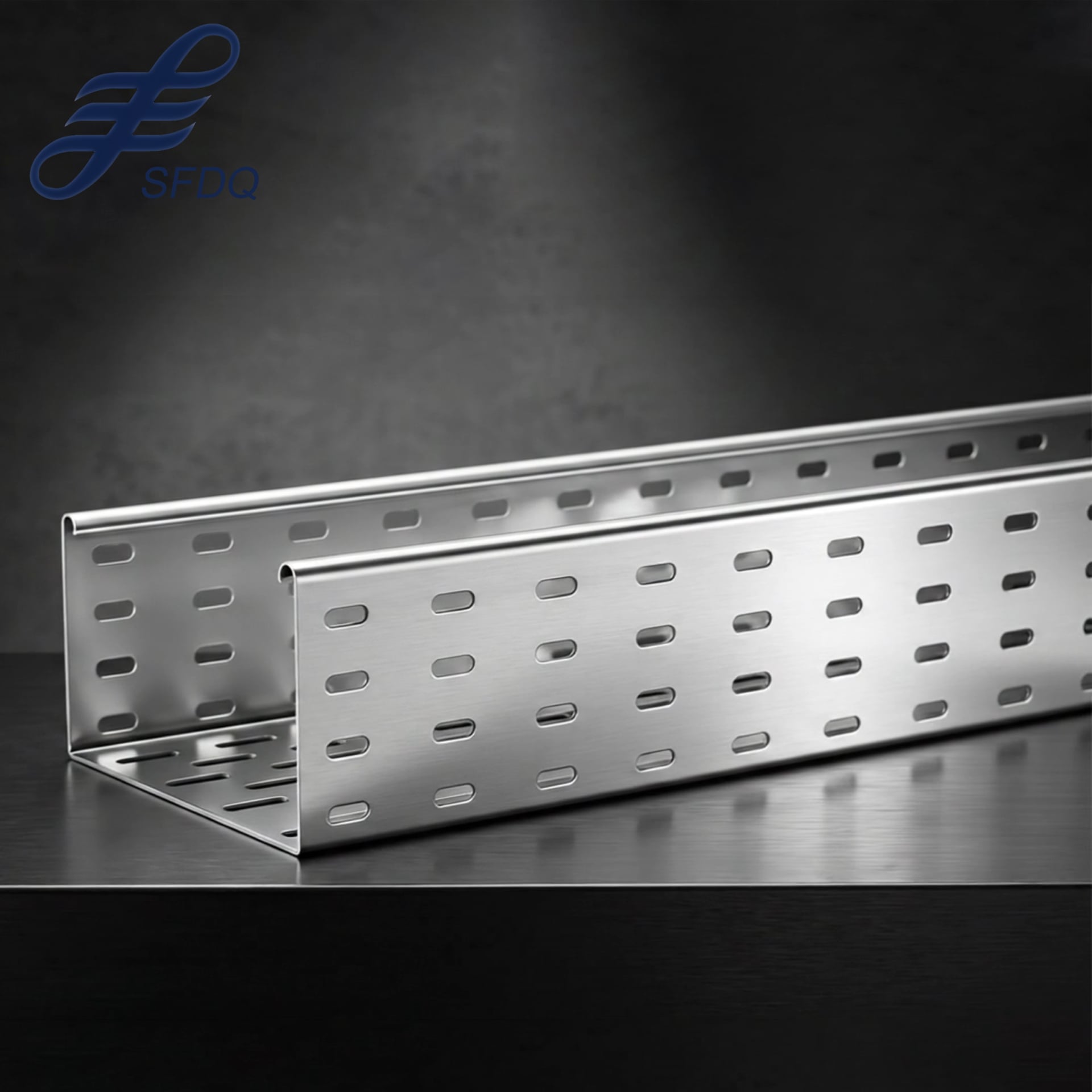 Best Selling Galvanized Steel Cable Tray Perforated Cable Tray for Construction