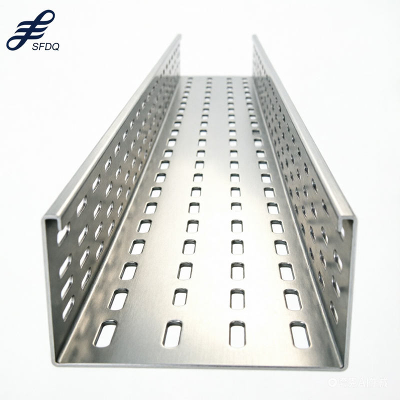 China Customizable Manufacturers Wire Tray Slotted Cable Trunking Ducts