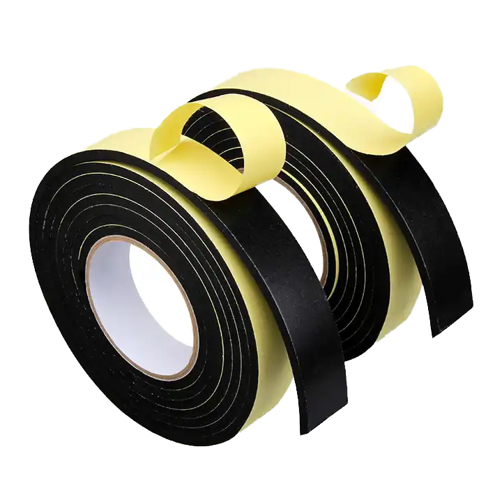 How does polyurethane foam dampen vibration in industrial machinery?