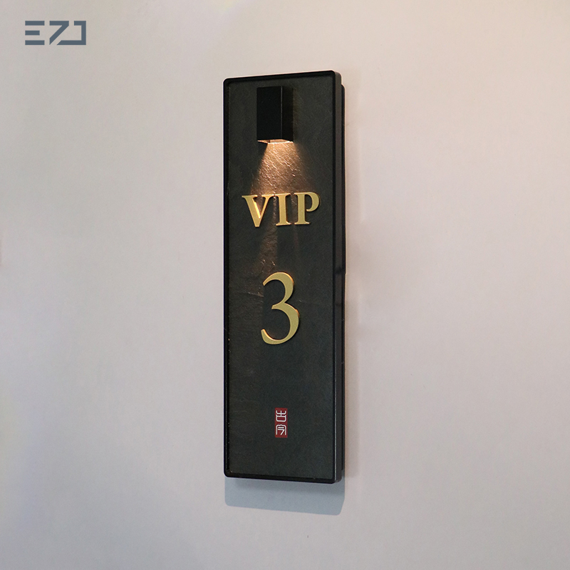 Guest Room Number Sign
