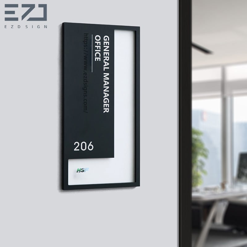Placa de Nombre para Puerta