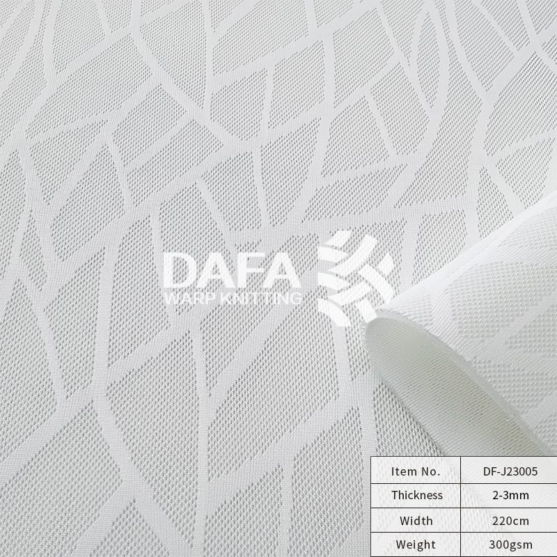 Léine 3D le patrún jacquard do cháscaí ciorcail agus do leapaí, 100% poliastar, léine fhoirceannach, patrún de réir struchtúir, 300 g/m², 220 cm