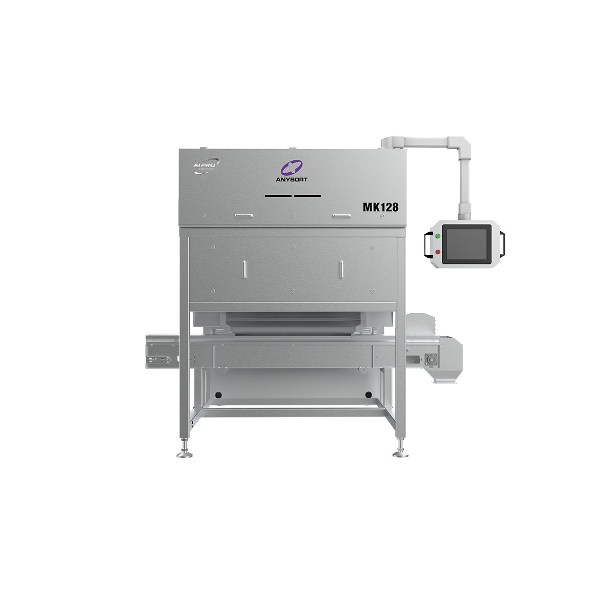 1.MK128 Slow Speed Multi-functional Belt-type Grain AI Cloud Quality Sorter.jpg