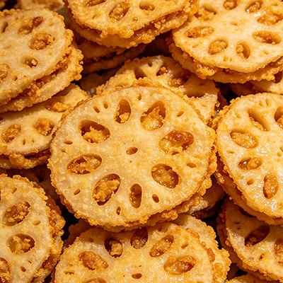 Fried Lotus Root Slices