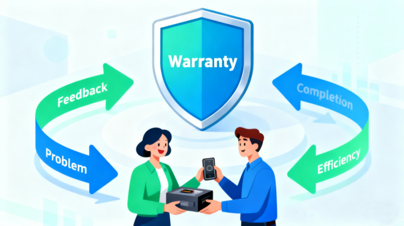 Our warranty covers material or manufacturing defects, with replacements or repairs handled efficiently.