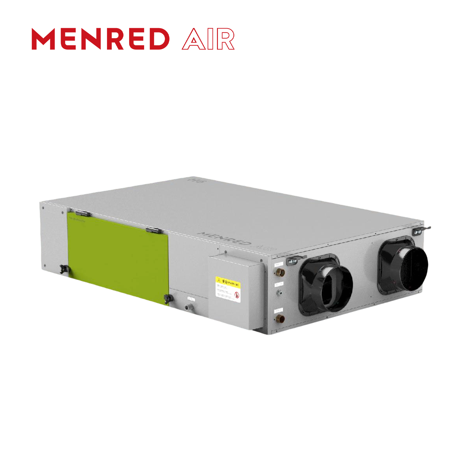 MENRED H6 Ceiling Mounted ERV Humidifier 300m³/h Fresh Air Heat Recovery Ventilator