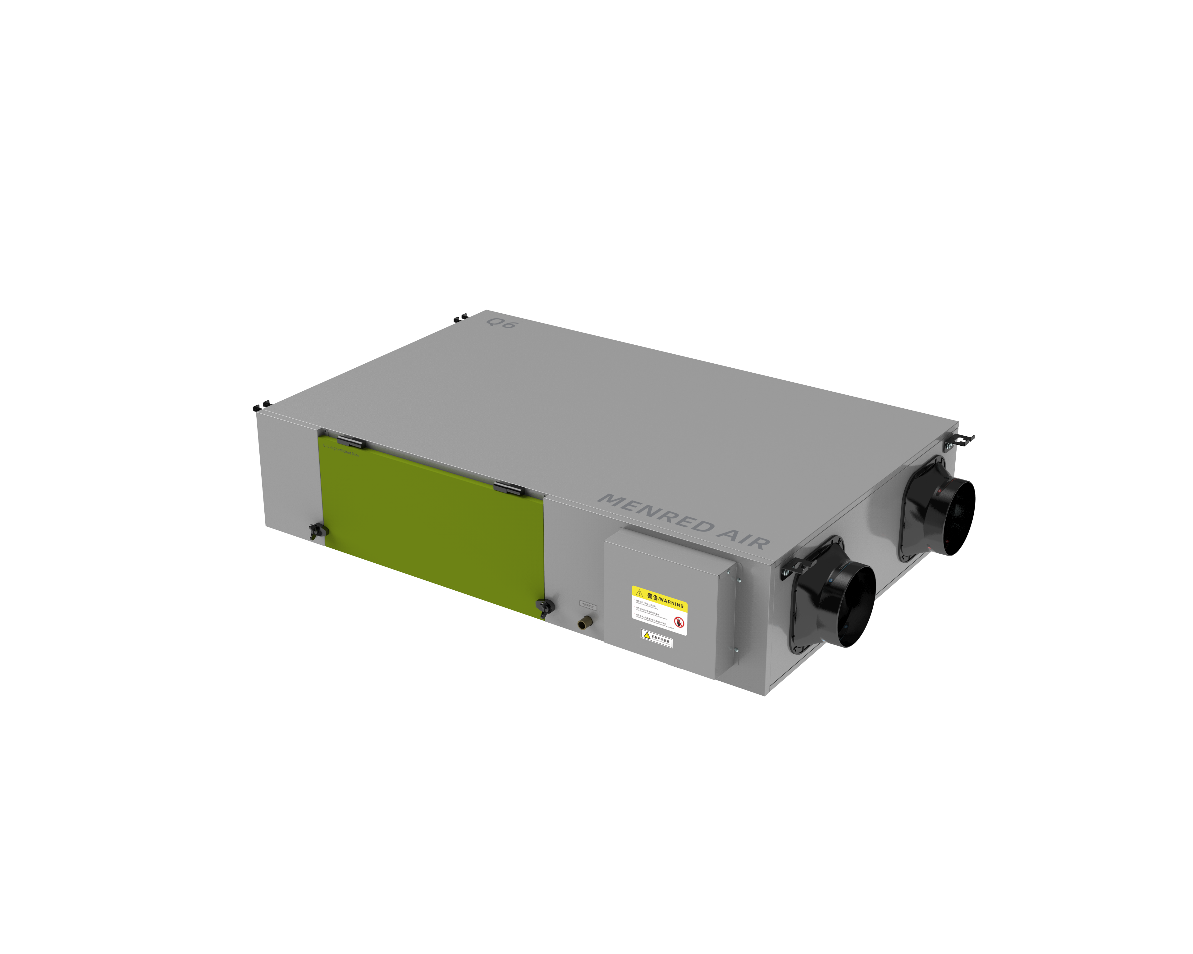 MENRED Q6 Energy Recovery Dehumidifier | Fresh Air & Humidity Control Solution