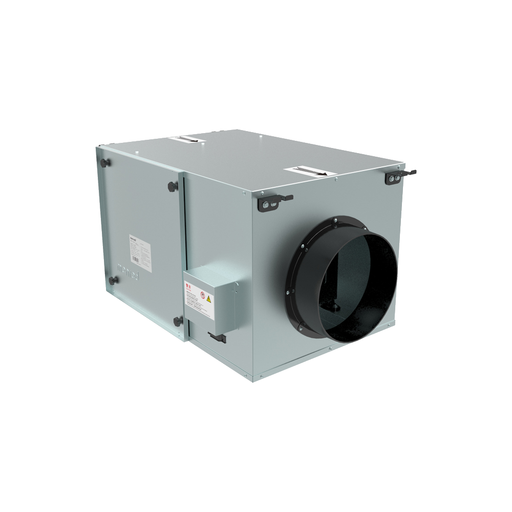 MENRED U Series Ceiling Mounted Commercial Single-Flow Fresh Air Ventilator 500–2000m³/h