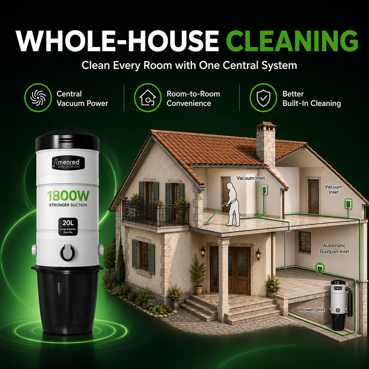 What are the Benefits of Investing in a Built-In Vacuum System?