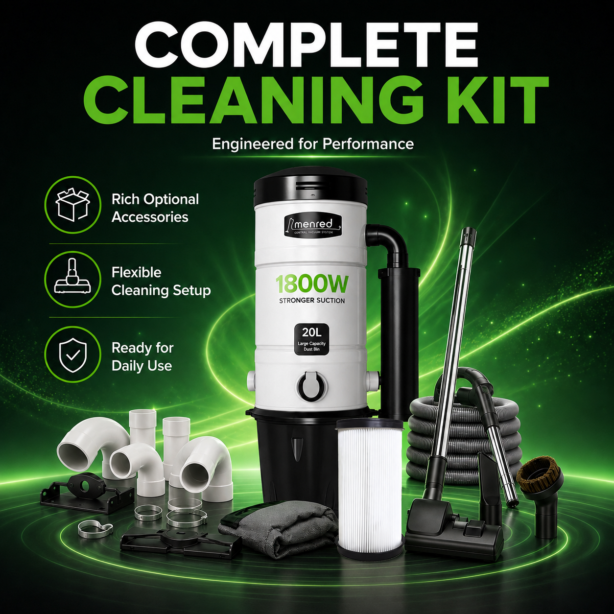 How Do Built-In Vacuum Systems Compare to Traditional Vacuum Cleaners?
