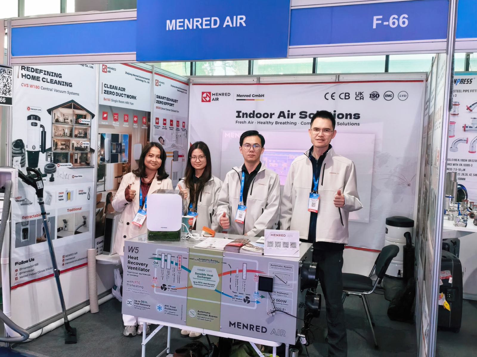 MENRED AIR Showcases Ventilation and Central Vacuum Solutions at AquaTherm Tashkent 2026