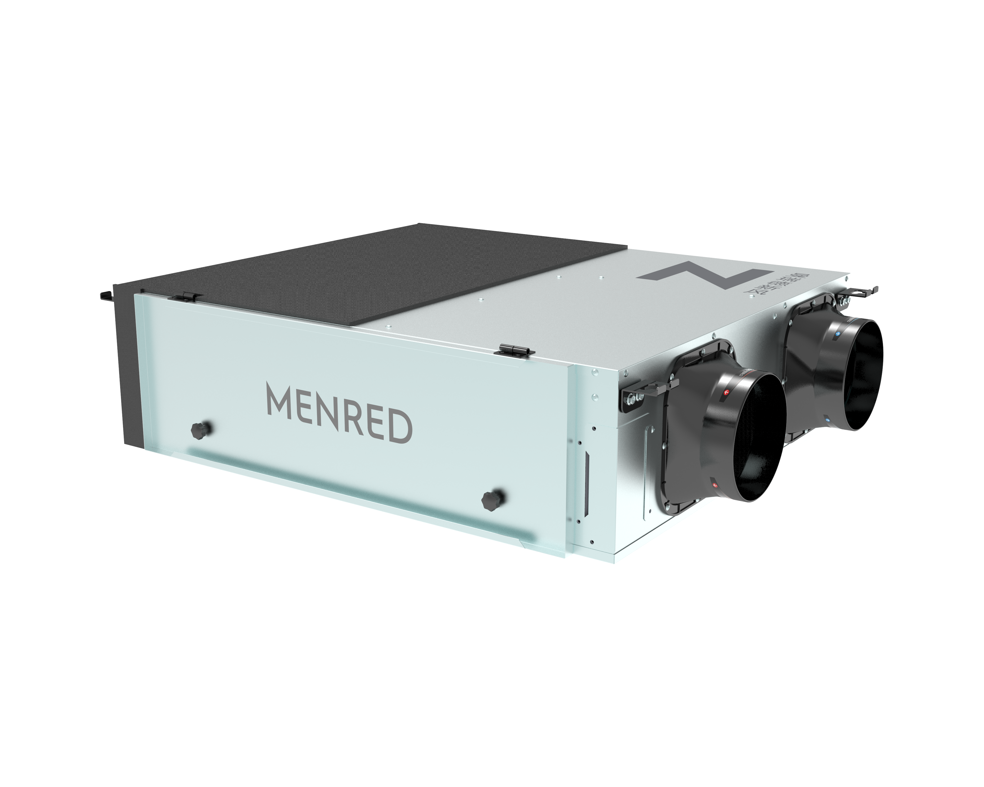 MENRED N5 Ceiling-Mounted ERV 350m³/h with G4 + HEPA Filtration and AC Fan