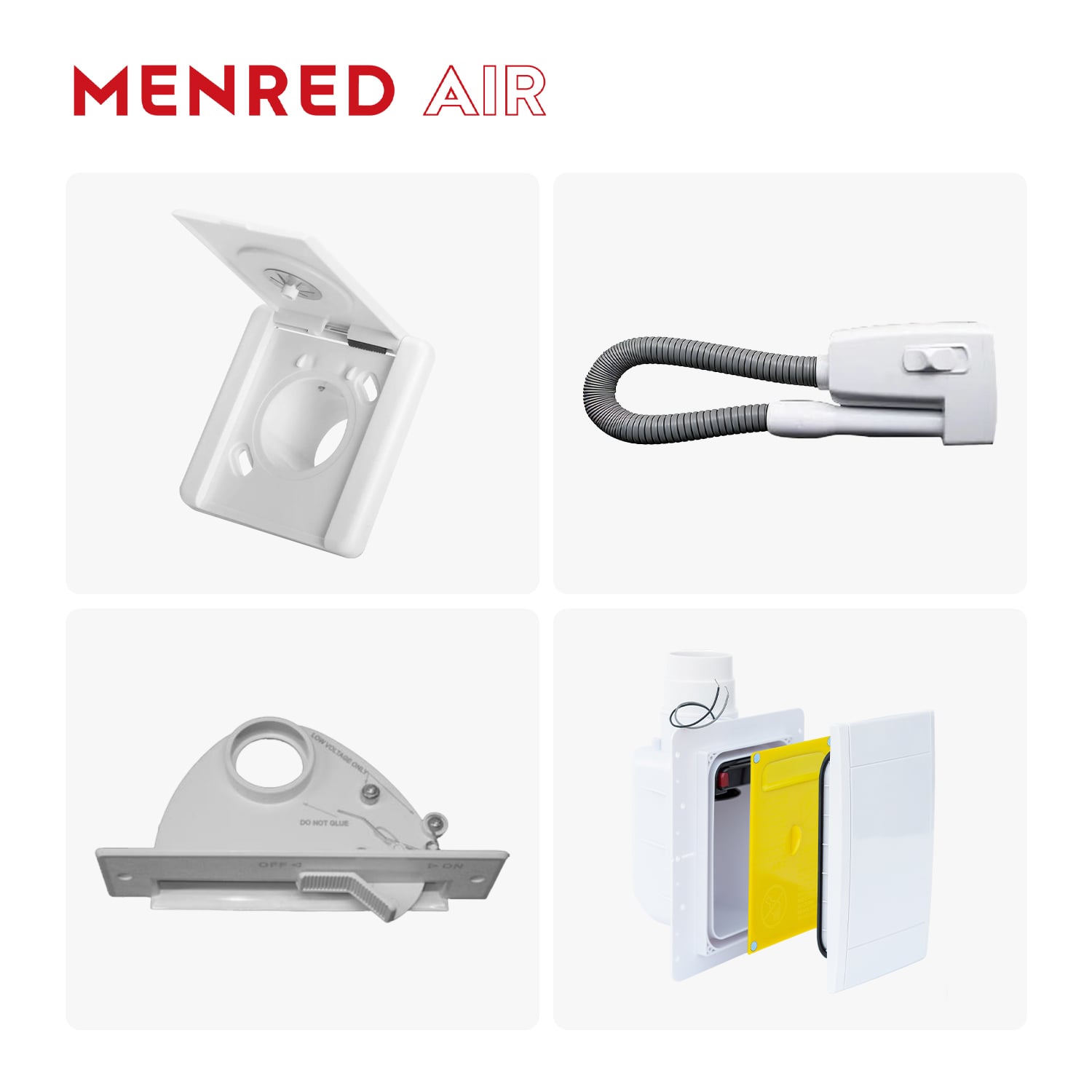 MENRED D600 Central Vacuum Wall Vacuum Inlet Valve