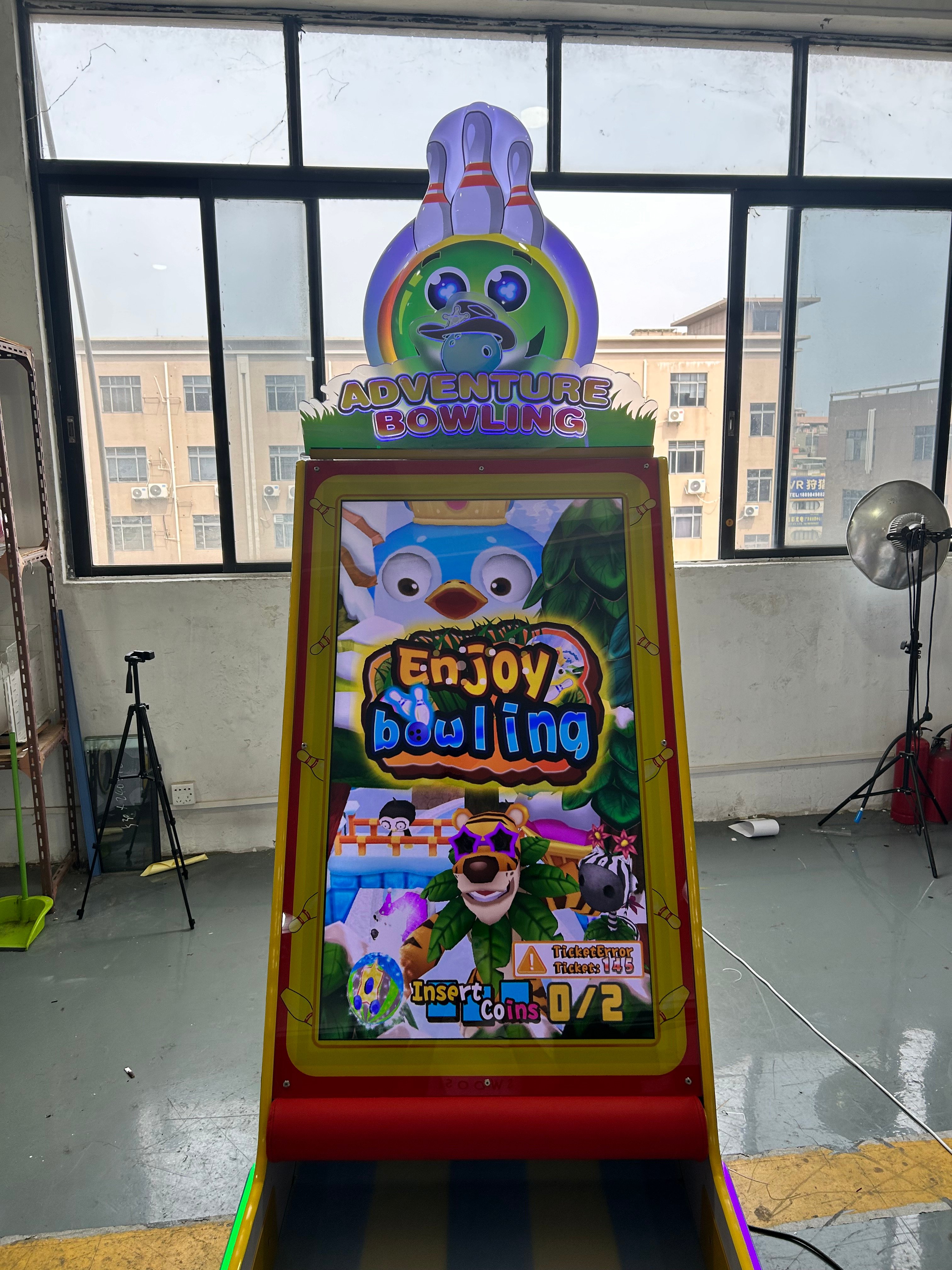 Funforward professional arcade manufacturer coin operated machine arcade layout design service playground project _Bowling