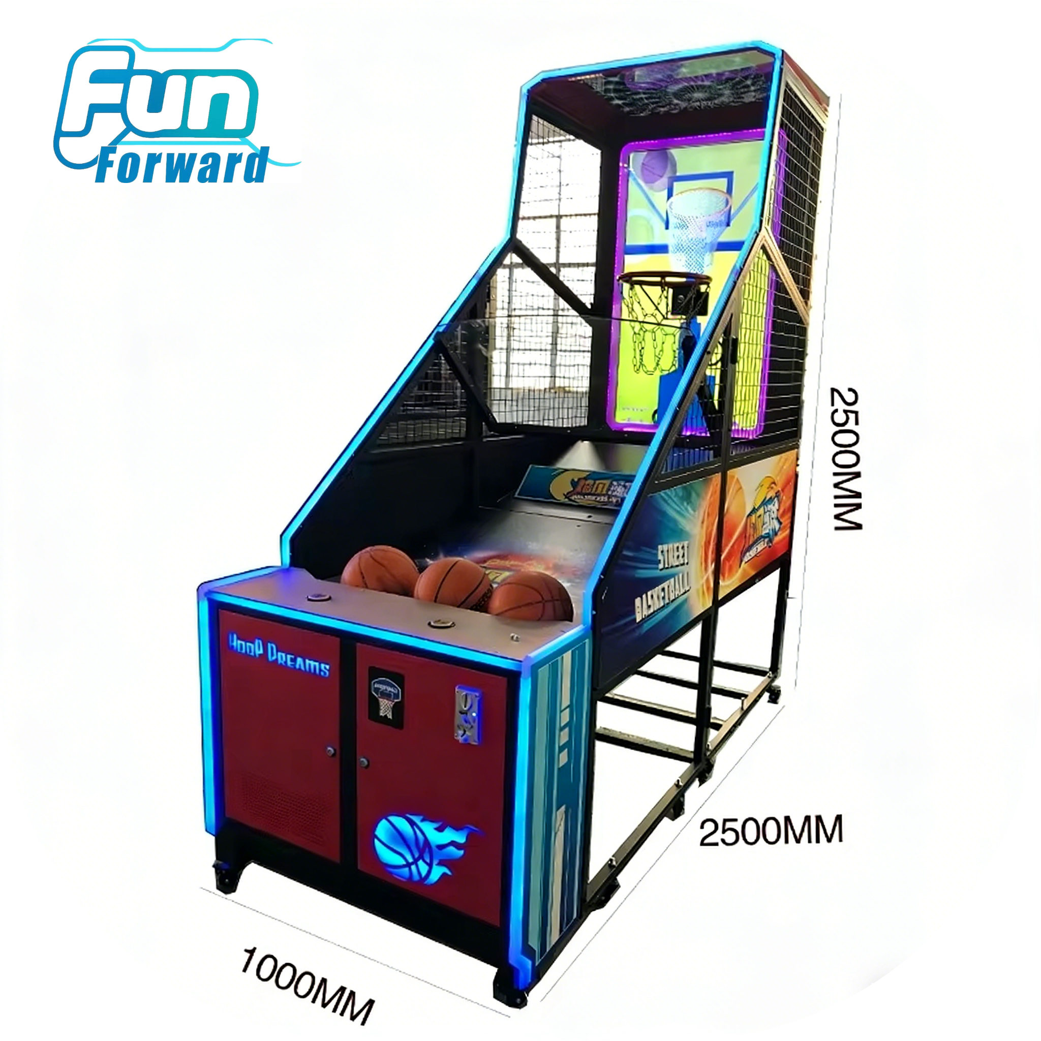 Funforward professional arcade setup arcade layout design service arcade solution customization arcade setup company