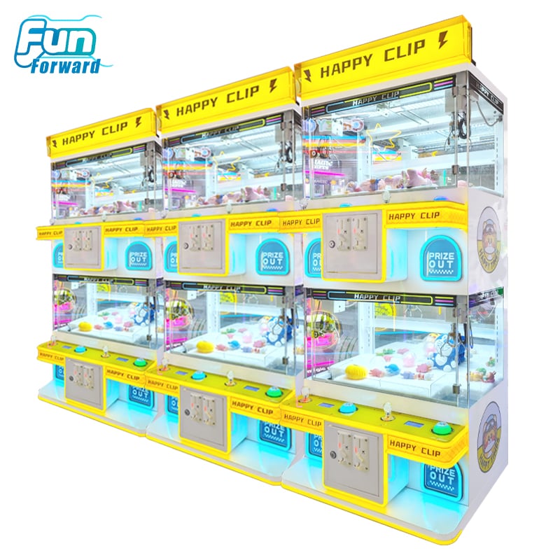 4 Player Arcade Claw Machine Toy Crane Game for Mall