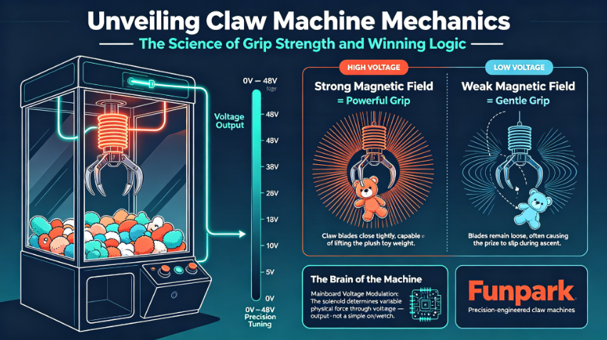 Unveiling Claw Machine Mechanics: The Science of Grip Strength and Winning Logic