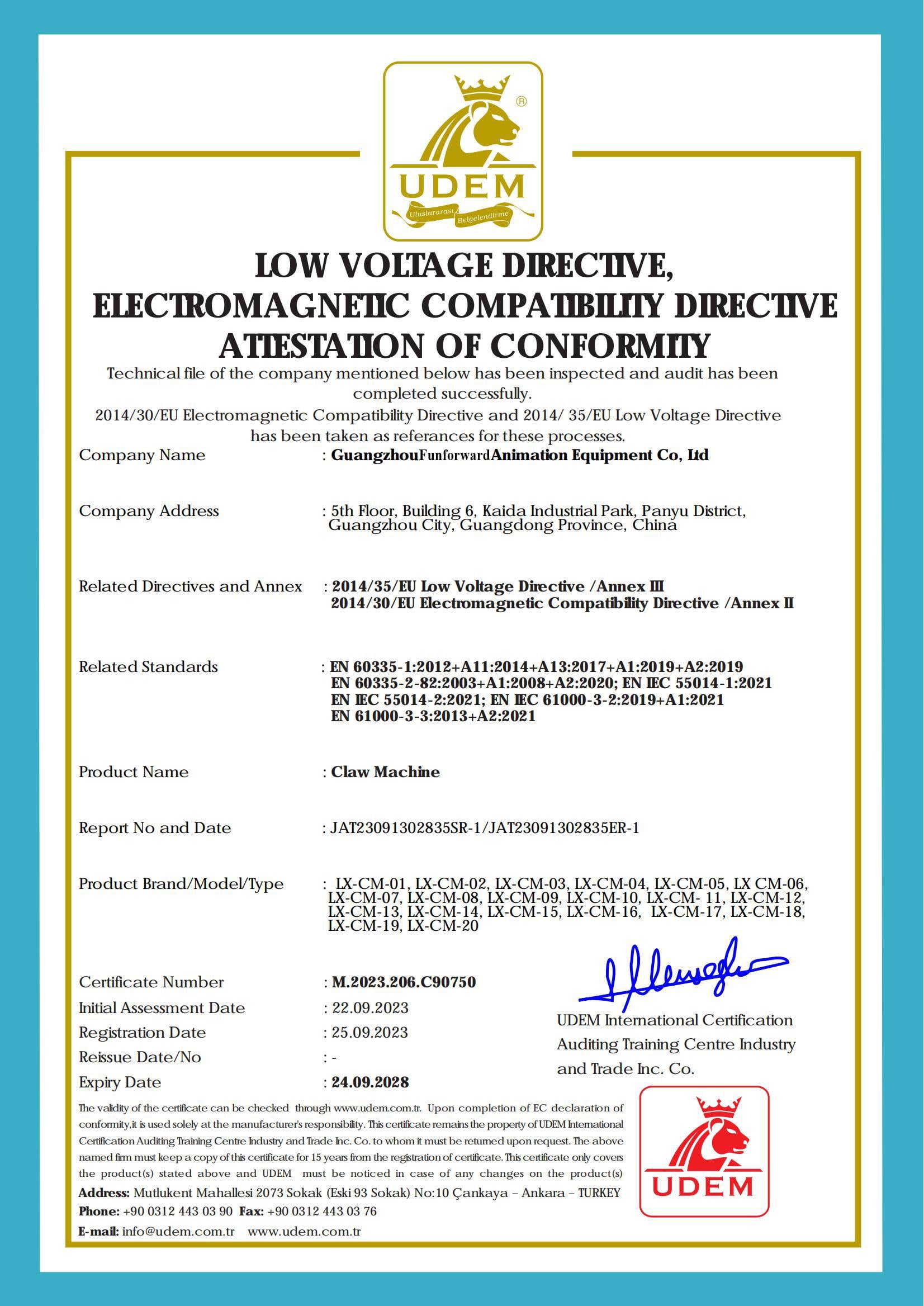 certification