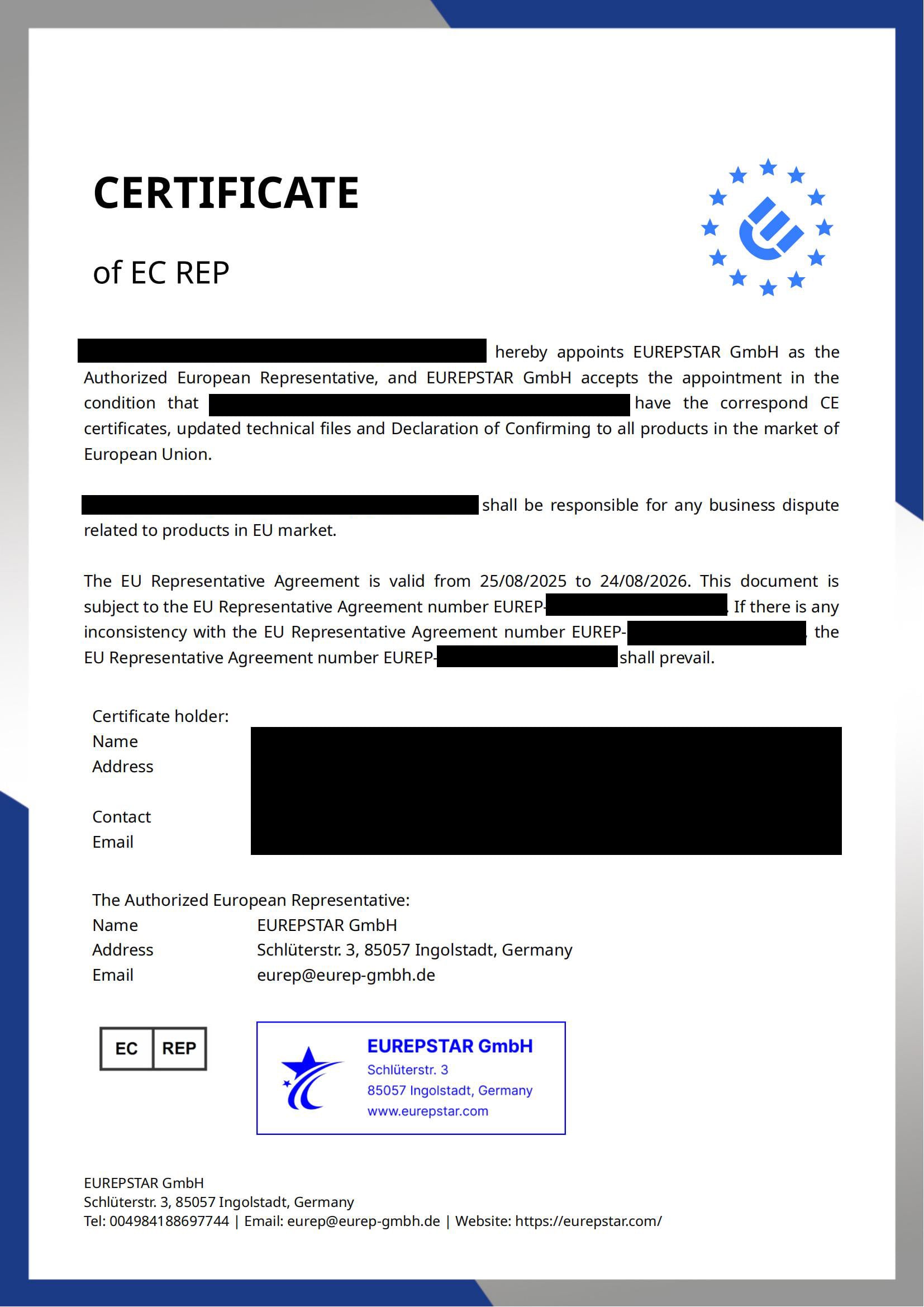 certification