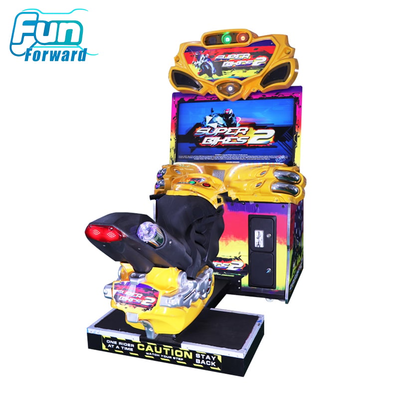 Turnkey arcade setup FF Super Motorcycle Simulator Racing Game Console theme park indoor playground