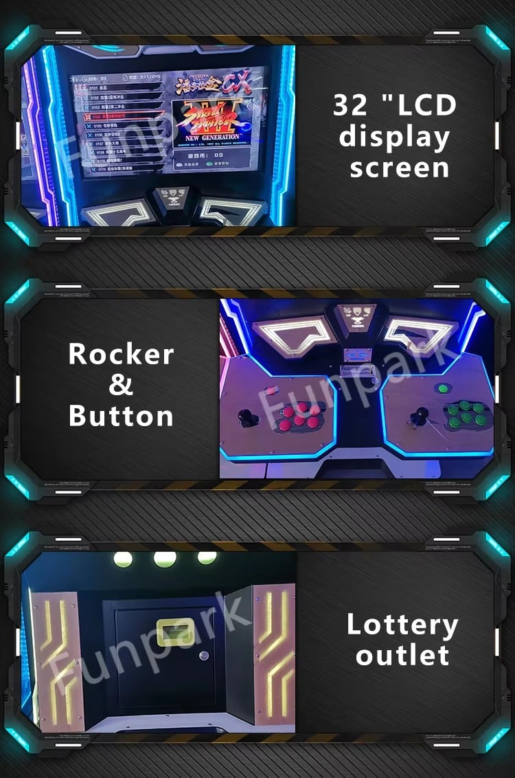 FIGHT arcade machines 