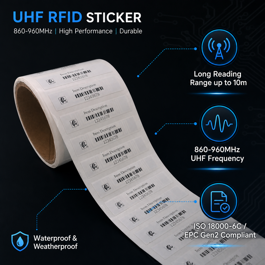 UHF-RFID-Tags im Jahr 2026: Ein umfassender Leitfaden zu Leistung, Anwendungen und Branchentrends