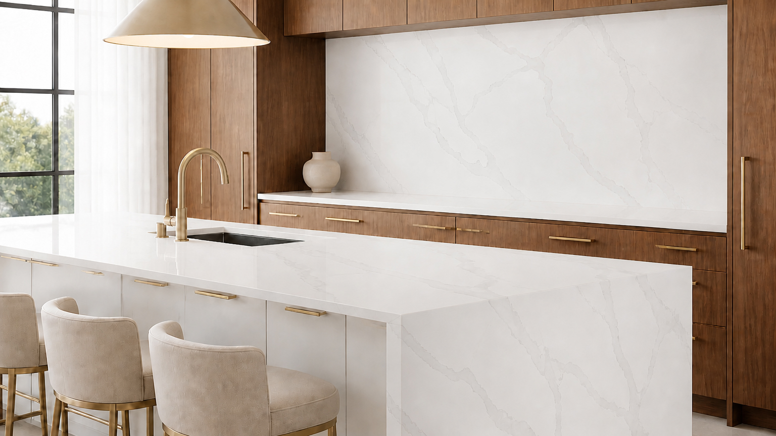 Quartz Calacatta MX1104