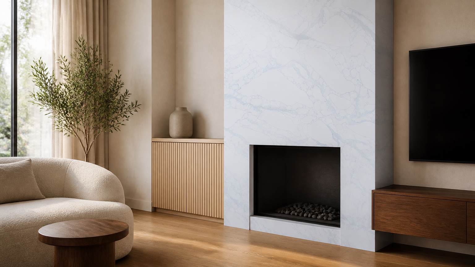 Quartz Calacatta 9501
